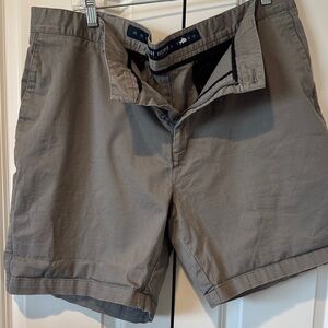 Fish HippieMen's Gray Casual Shorts